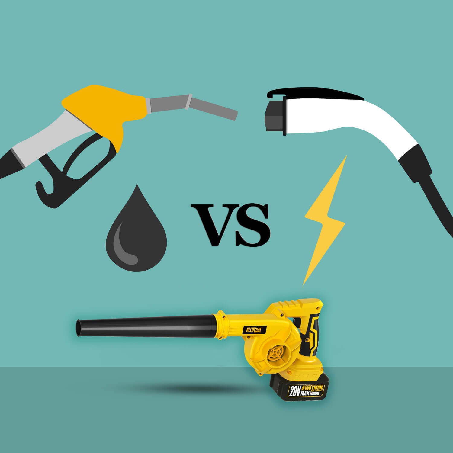 What's better gas or electric leaf blower?