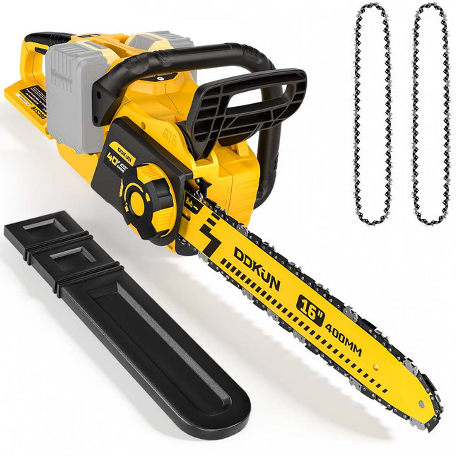 16" Brushless Cordless Chainsaw 40V (Tool Only) - Compatible with DeWalt Battery