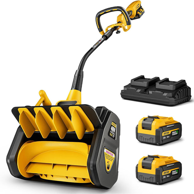 Alloyman 13.2" 40V Cordless Snow Shovel Kit