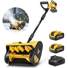 Pala de nieve inalámbrica Alloyman de 20 V y 12 pulgadas