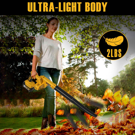 ALLOYMAN 20V Cordless 2-in-1 Leaf Blower