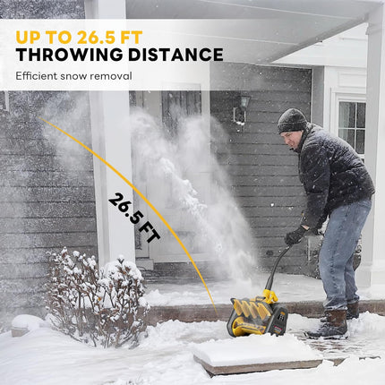 Alloyman 13.2" 40V Cordless Snow Shovel Kit