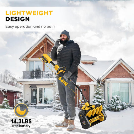 Alloyman 13.2" 40V Cordless Snow Shovel Kit