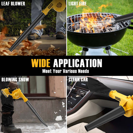 ALLOYMAN 20V Cordless 2-in-1 Leaf Blower