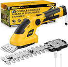 ALLOYMAN 8V 2-in-1 Cordless Grass Shear & Hedge Trimmer