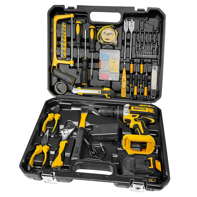 ALLOYMAN 20V Max Cordless Power Drill Kit