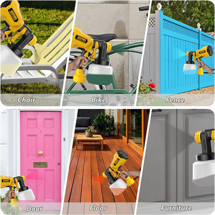 ALLOYPOWER 700W HVLP Paint Sprayer