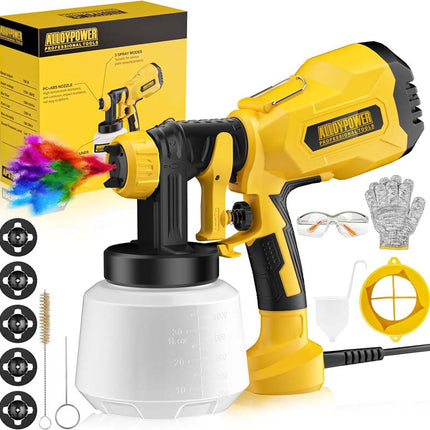ALLOYPOWER 700W HVLP Paint Sprayer