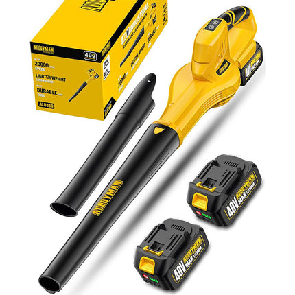 Alloyman 40V MAX 350 CFM / 150 MPH Cordless Leaf Blower