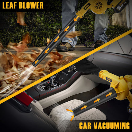 ALLOYMAN 20V Cordless 2-in-1 130 MPH/150 CFM Leaf Blower