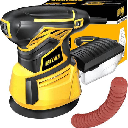 Lijadora orbital aleatoria Alloyman 350W 5”