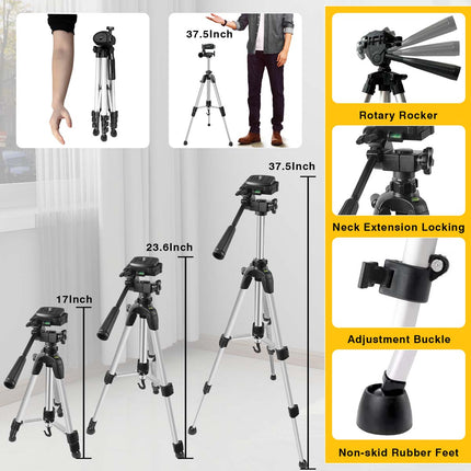 Kit de nivel láser verde Alloyman 4x360° con trípode