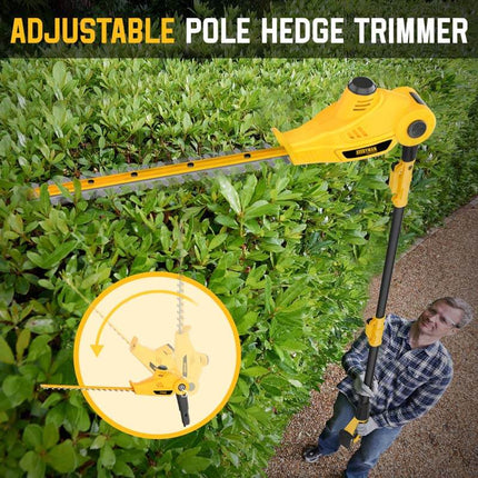 Cortasetos de pértiga telescópica ALLOYMAN 20V MAX