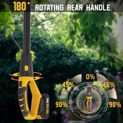 Cortasetos de pértiga telescópica ALLOYMAN 20V MAX