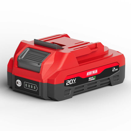 Alloyman 20V Lithium Ion Battery 2.0Ah/4.0Ah - Red