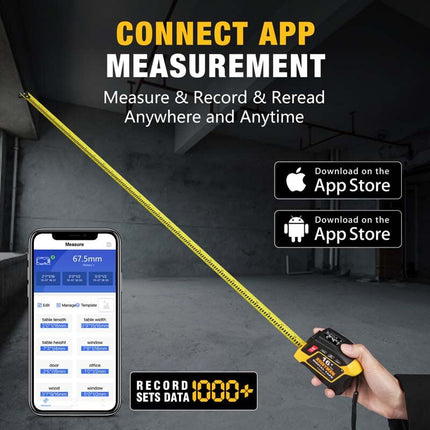 ALLOYMAN 2-in-1 16Ft Digital Tape Measure