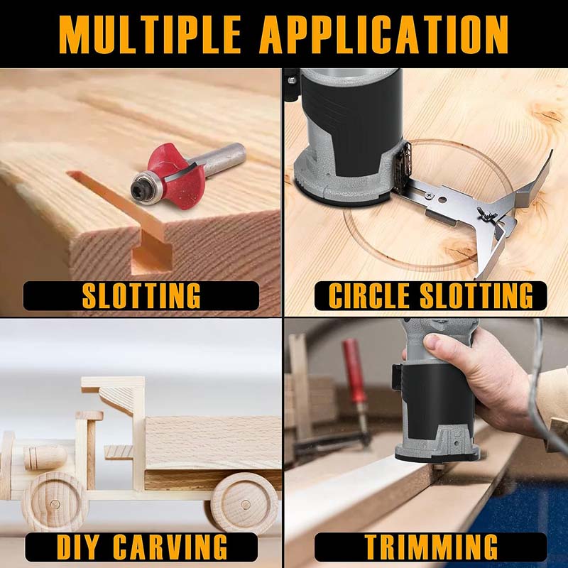 BEI & HONG 8.5-Amp Palm Router Tool