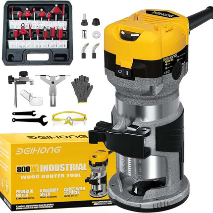 BEI & HONG 8.5-Amp Palm Router Tool