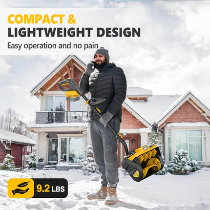 12" Cordless Snow Blower for DeWalt (Tool Only)