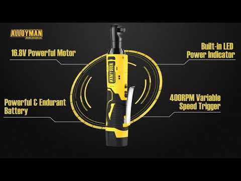Alloyman 16.8V Extended Ratchet Wrench
