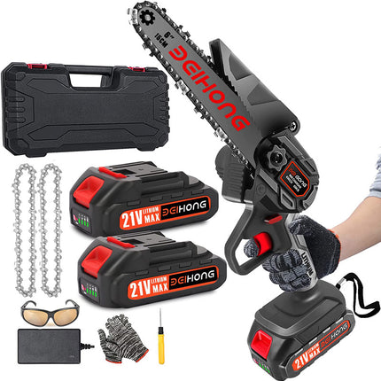 Bei & Hong 6-Inch 21V Cordless Mini Chainsaw