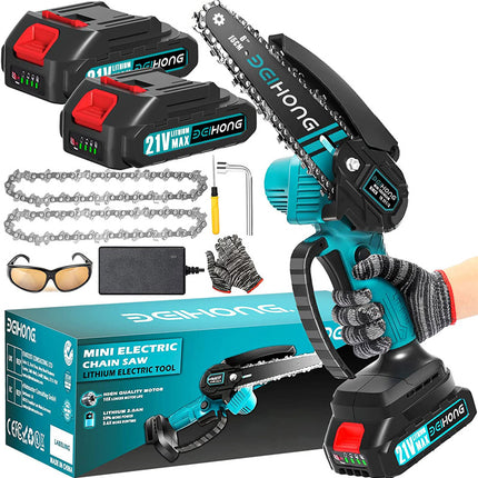 Bei & Hong 6-Inch 21V Cordless Mini Chainsaw