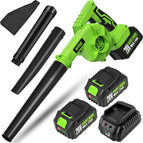 With 2 Batteries / Green