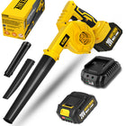 ALLOYMAN 20V Cordless 2-in-1 130 MPH/150 CFM Leaf Blower